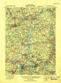 Framingham 1918 topographic map thumbnail