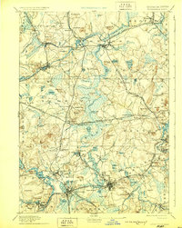 Framingham 1894 topographic map thumbnail