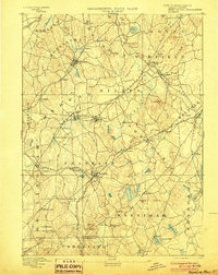 Franklin 1893 topographic map thumbnail
