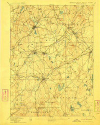 Franklin 1893 topographic map thumbnail