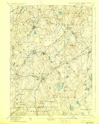 Franklin 1893 topographic map thumbnail