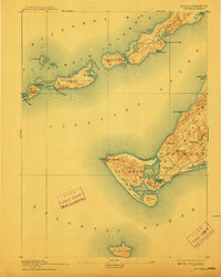 Gay Head 1893 topographic map thumbnail