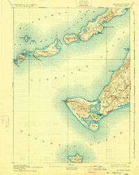 Gay Head 1893 topographic map thumbnail
