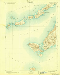 Gay Head 1893 topographic map thumbnail