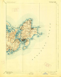 Gloucester 1893 topographic map thumbnail