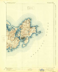 Gloucester 1893 topographic map preview