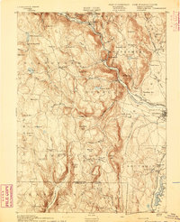 Granville 1893 topographic map thumbnail