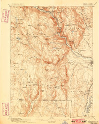 Granville 1895 topographic map thumbnail