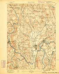 Greenfield 1890 topographic map preview