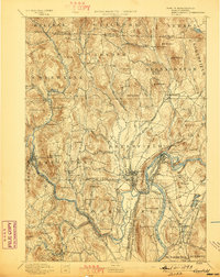 Greenfield 1894 topographic map preview
