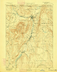 Greylock 1893 topographic map thumbnail