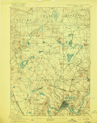 Haverhill 1893 topographic map thumbnail
