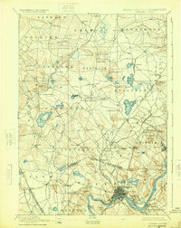 Haverhill 1893 topographic map thumbnail