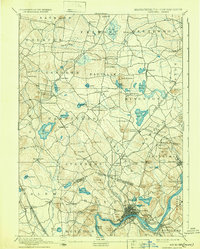 Haverhill 1893 topographic map thumbnail
