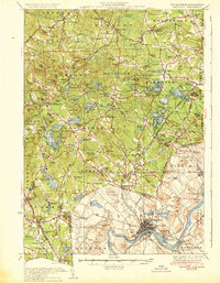 Haverhill 1935 topographic map thumbnail