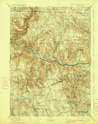 Hawley 1894 topographic map thumbnail
