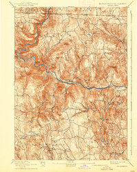 Hawley 1894 topographic map thumbnail