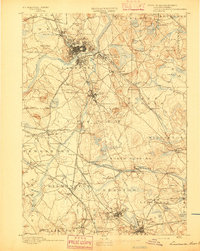 Lawrence 1893 topographic map thumbnail
