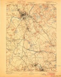 Lawrence 1893 topographic map thumbnail