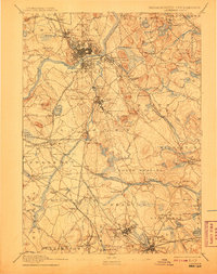 Lawrence 1893 topographic map thumbnail
