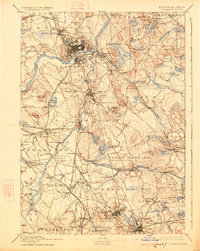 Lawrence 1893 topographic map thumbnail