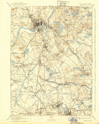 Lawrence 1893 topographic map thumbnail