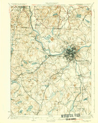 Lowell 1935 topographic map thumbnail