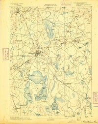 Middleboro 1888 topographic map thumbnail