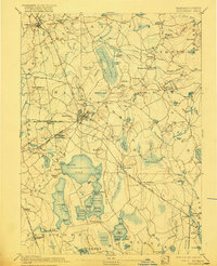 Middleboro 1893 topographic map thumbnail