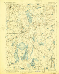 Middleboro 1893 topographic map thumbnail