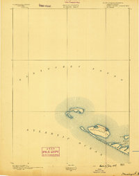 Muskeget 1889 topographic map thumbnail