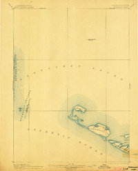 Muskeget 1899 topographic map thumbnail