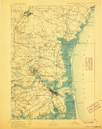Newburyport 1894 topographic map thumbnail