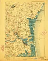 Newburyport 1894 topographic map thumbnail