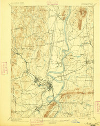Northampton topographic map thumbnail