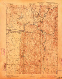 Palmer 1893 topographic map thumbnail