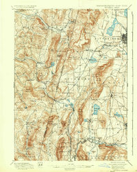 Pittsfield 1897 topographic map thumbnail