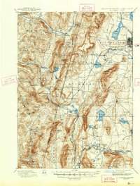 Pittsfield 1897 topographic map thumbnail