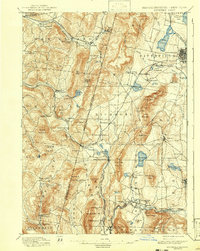 Pittsfield 1897 topographic map thumbnail