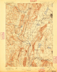 Pittsfield 1897 topographic map thumbnail