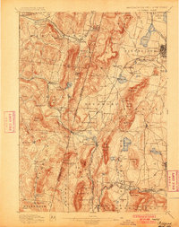 Pittsfield 1897 topographic map thumbnail