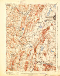 Pittsfield 1897 topographic map thumbnail