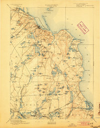 Plymouth 1894 topographic map thumbnail