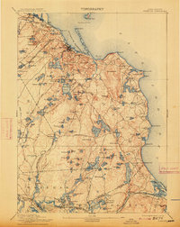 Plymouth 1894 topographic map thumbnail