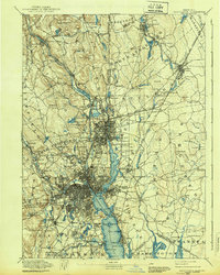 Providence 1894 topographic map thumbnail