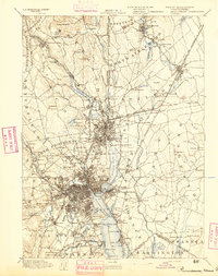 Providence 1894 topographic map thumbnail