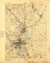 Providence 1894 topographic map thumbnail