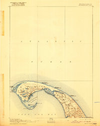 Provincetown 1889 topographic map thumbnail