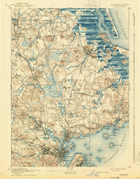 Salem 1893 topographic map preview