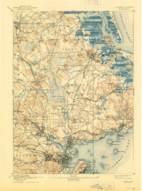 Salem 1893 topographic map preview